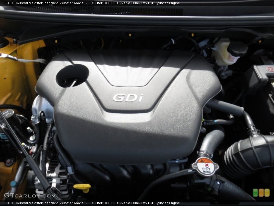 1.6 Liter DOHC 16-Valve Dual-CVVT 4 Cylinder Engine for the 2013 Hyundai Veloster #72218942