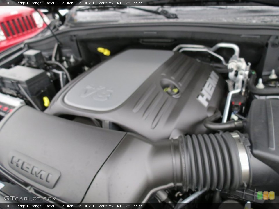 5.7 Liter HEMI OHV 16-Valve VVT MDS V8 Engine for the 2013 Dodge Durango #72224927