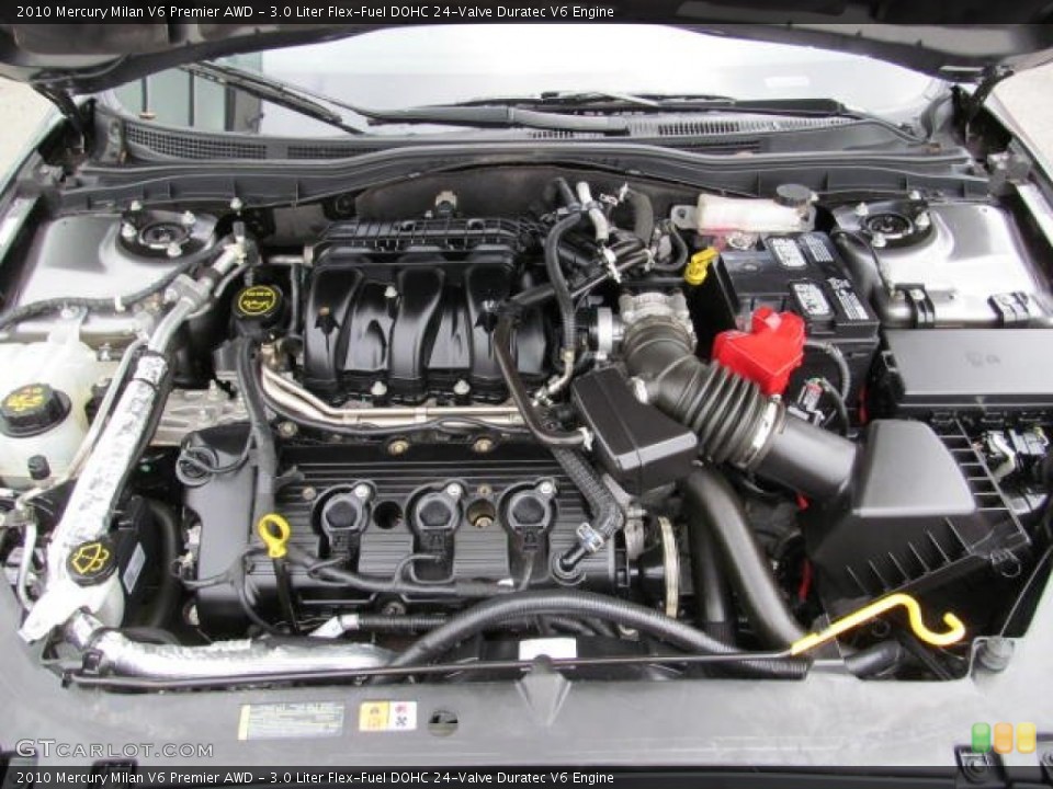 3.0 Liter Flex-Fuel DOHC 24-Valve Duratec V6 Engine for the 2010 Mercury Milan #72227849