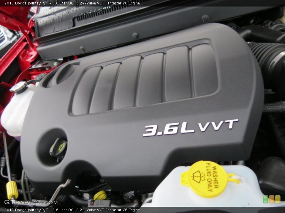 3.6 Liter DOHC 24-Valve VVT Pentastar V6 Engine for the 2013 Dodge Journey #72228245