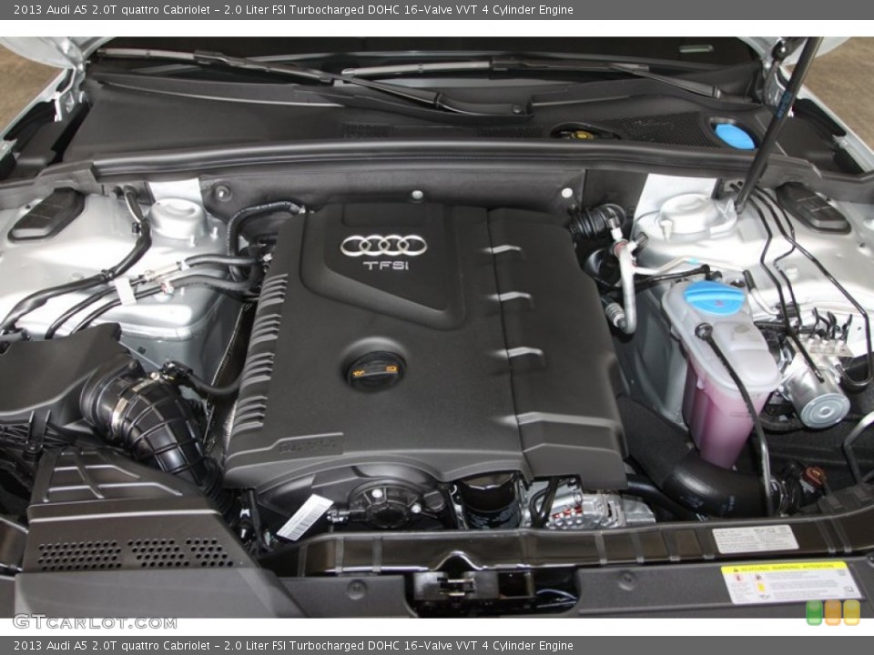 2.0 Liter FSI Turbocharged DOHC 16-Valve VVT 4 Cylinder Engine for the 2013 Audi A5 #72234412