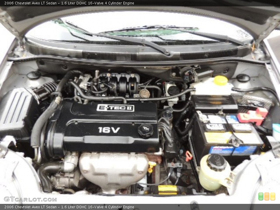 1.6 Liter DOHC 16-Valve 4 Cylinder Engine for the 2006 Chevrolet Aveo #72250642