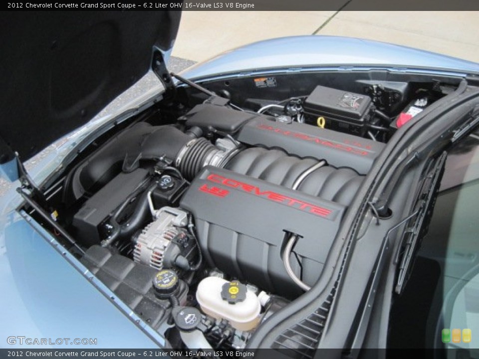 6.2 Liter OHV 16-Valve LS3 V8 Engine for the 2012 Chevrolet Corvette #72261223