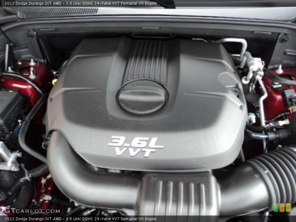 3.6 Liter DOHC 24-Valve VVT Pentastar V6 Engine for the 2013 Dodge Durango #72275978