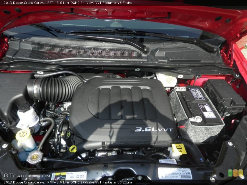 3.6 Liter DOHC 24-Valve VVT Pentastar V6 Engine for the 2013 Dodge Grand Caravan #72276304