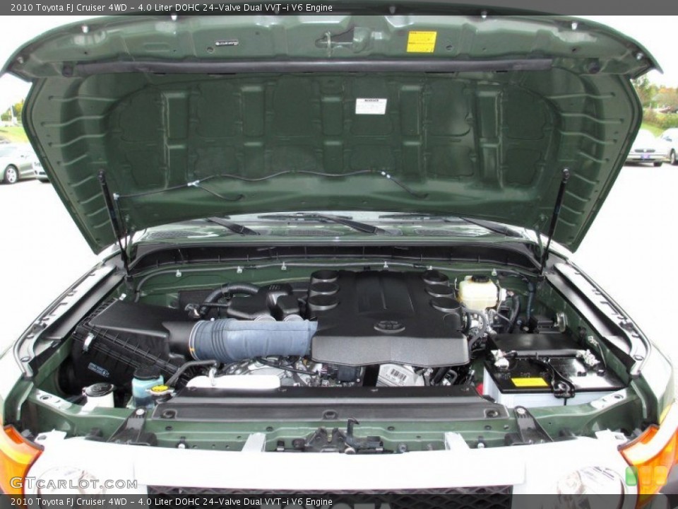 4.0 Liter DOHC 24-Valve Dual VVT-i V6 Engine for the 2010 Toyota FJ Cruiser #72294890