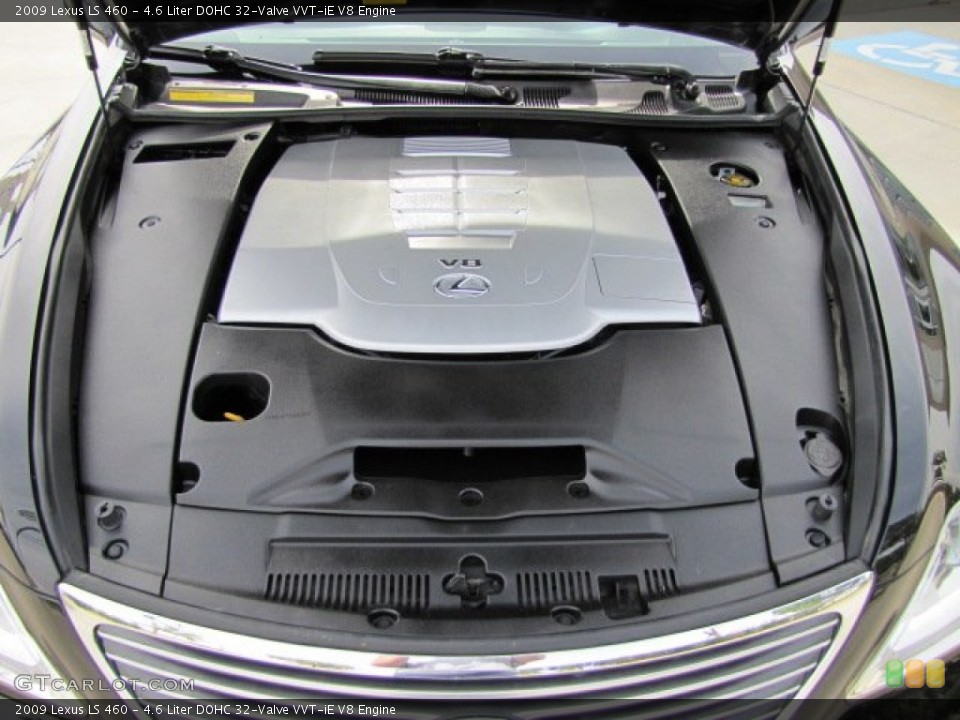 4.6 Liter DOHC 32-Valve VVT-iE V8 Engine for the 2009 Lexus LS #72302859