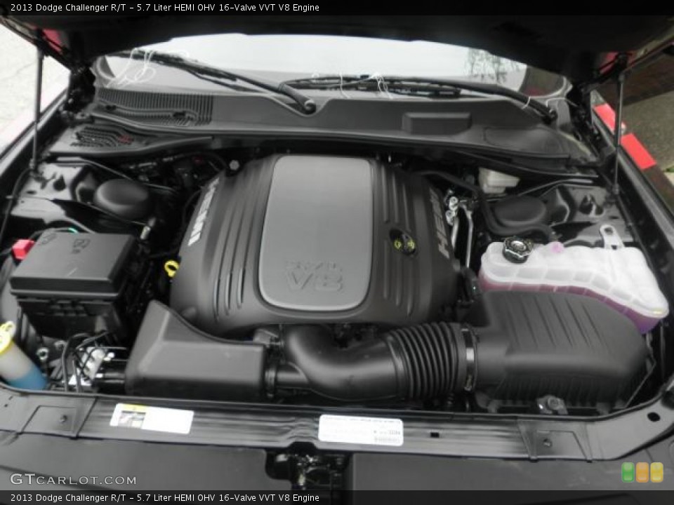 5.7 Liter HEMI OHV 16-Valve VVT V8 Engine for the 2013 Dodge Challenger #72309817