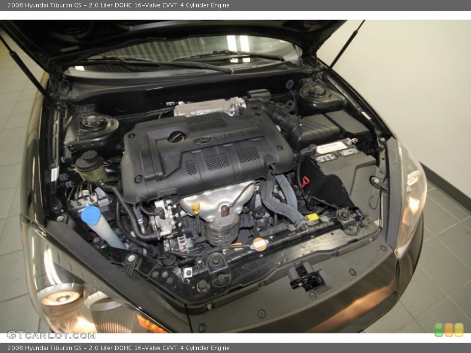 2.0 Liter DOHC 16-Valve CVVT 4 Cylinder Engine for the 2008 Hyundai Tiburon #72310144