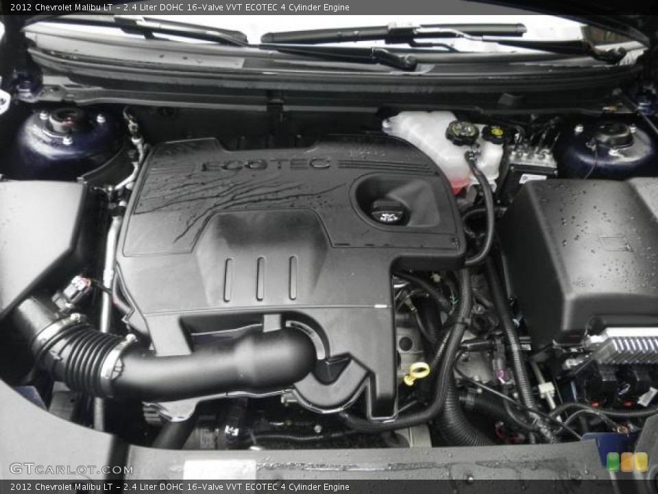 2.4 Liter DOHC 16-Valve VVT ECOTEC 4 Cylinder Engine for the 2012 Chevrolet Malibu #72310912