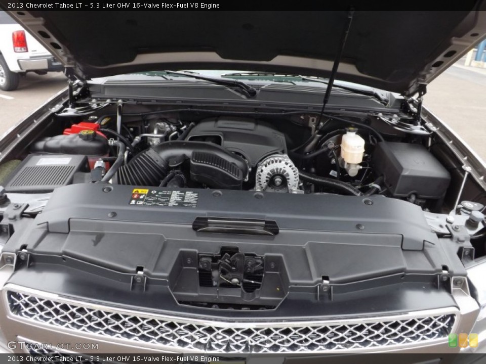 5.3 Liter OHV 16-Valve Flex-Fuel V8 Engine for the 2013 Chevrolet Tahoe #72310918