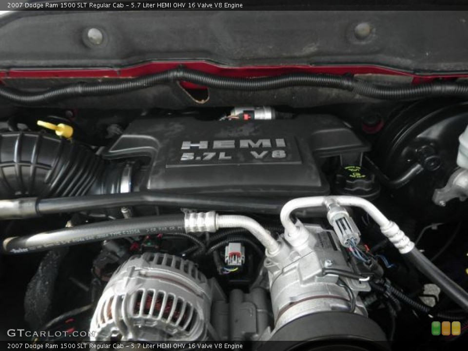 5.7 Liter HEMI OHV 16 Valve V8 Engine for the 2007 Dodge Ram 1500 #72315171