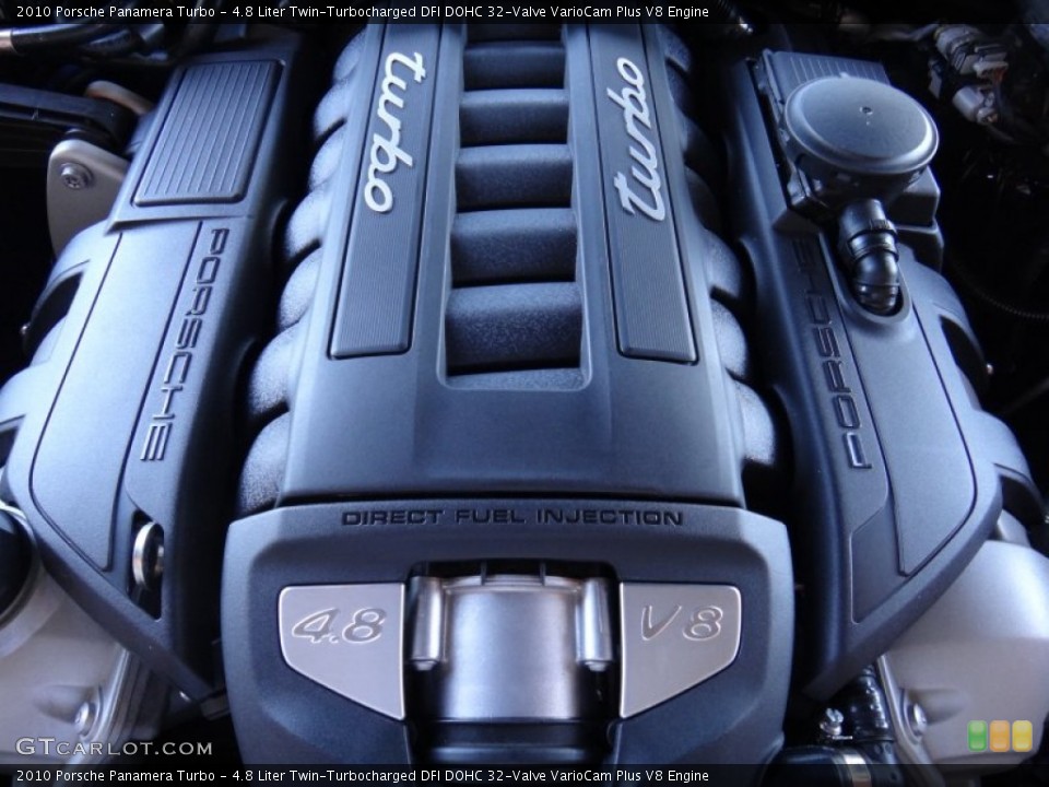 4.8 Liter Twin-Turbocharged DFI DOHC 32-Valve VarioCam Plus V8 Engine for the 2010 Porsche Panamera #72316800