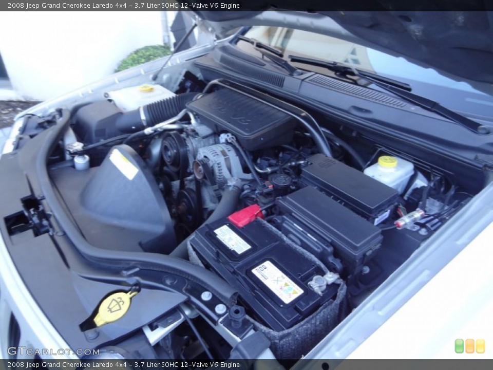 3.7 Liter SOHC 12-Valve V6 Engine for the 2008 Jeep Grand Cherokee #72323311