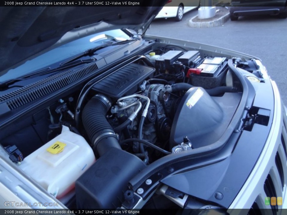 3.7 Liter SOHC 12-Valve V6 Engine for the 2008 Jeep Grand Cherokee #72323331