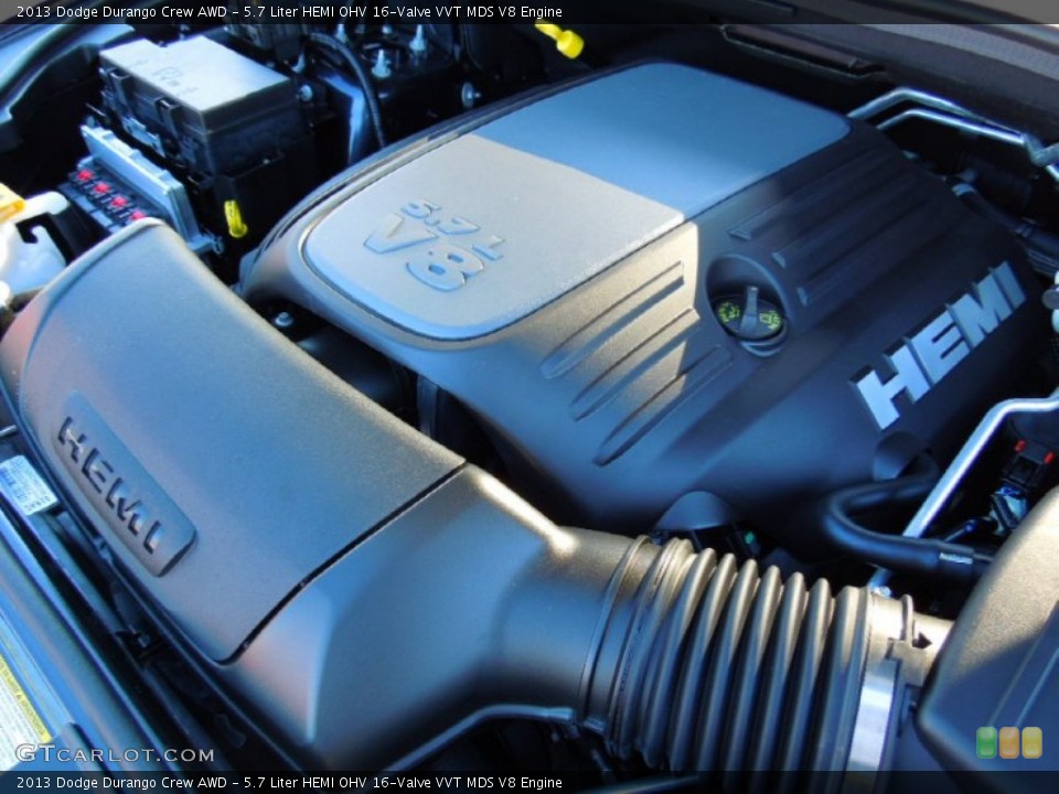 5.7 Liter HEMI OHV 16-Valve VVT MDS V8 Engine for the 2013 Dodge Durango #72332048
