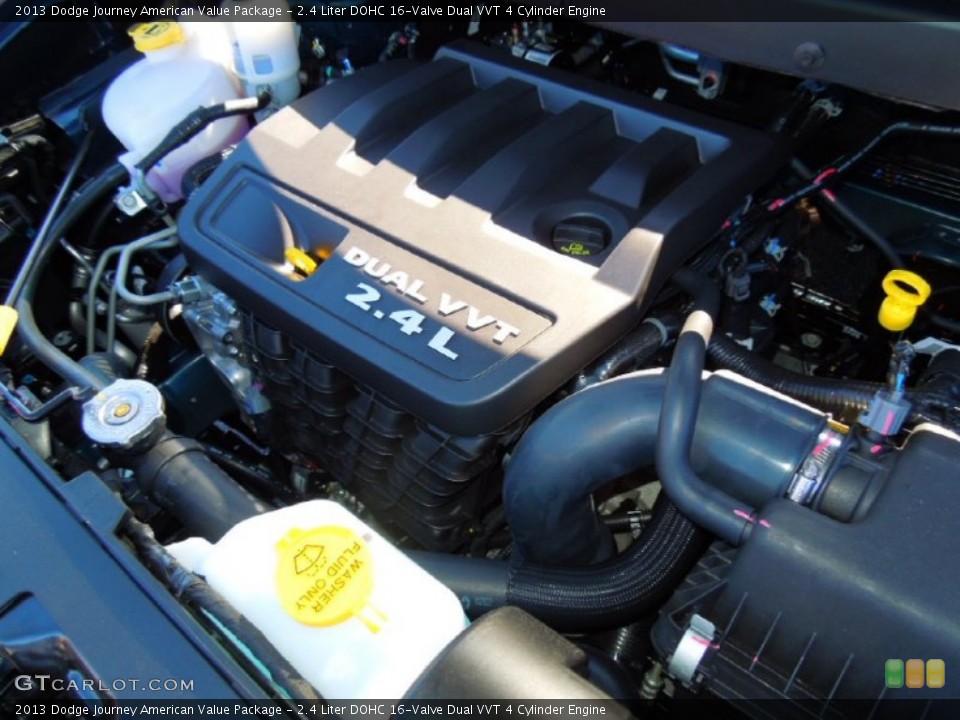 2.4 Liter DOHC 16-Valve Dual VVT 4 Cylinder Engine for the 2013 Dodge Journey #72333293