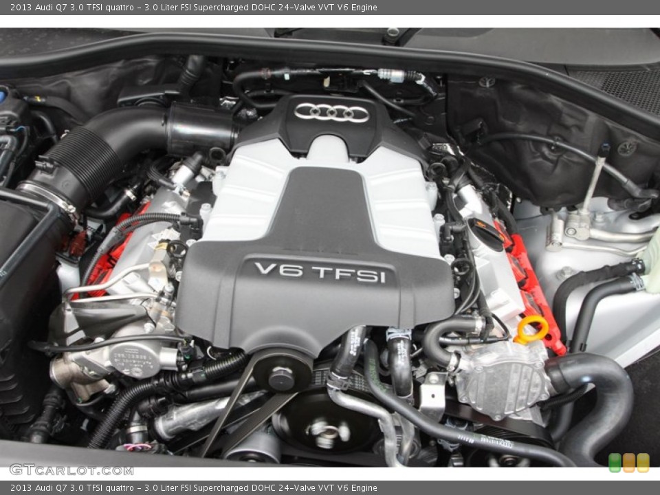 3.0 Liter FSI Supercharged DOHC 24-Valve VVT V6 Engine for the 2013 Audi Q7 #72335978
