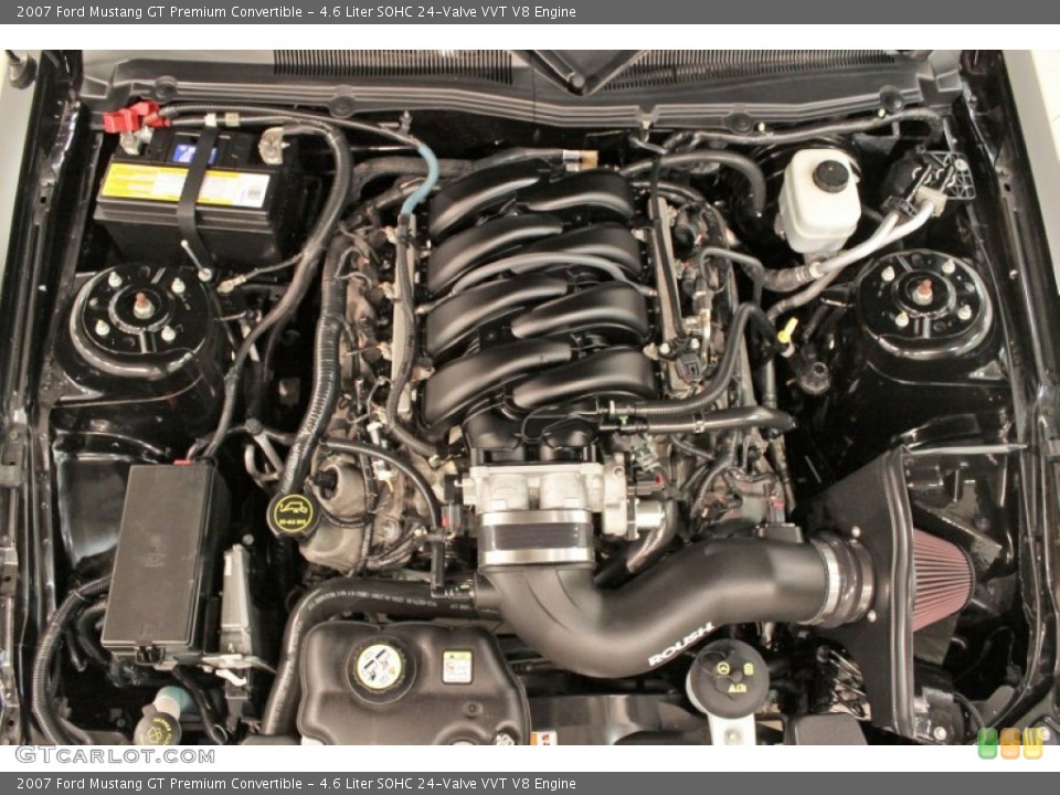4.6 Liter SOHC 24-Valve VVT V8 Engine for the 2007 Ford Mustang #72343893
