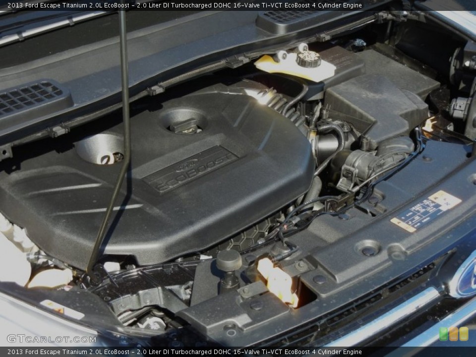 2.0 Liter DI Turbocharged DOHC 16-Valve Ti-VCT EcoBoost 4 Cylinder Engine for the 2013 Ford Escape #72349350