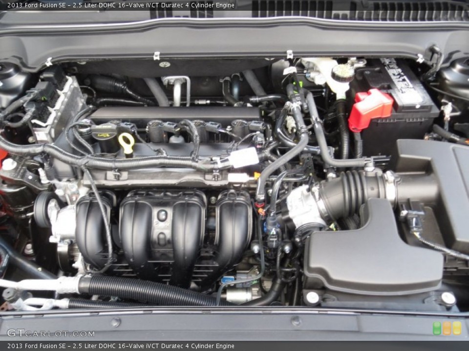 2.5 Liter DOHC 16-Valve iVCT Duratec 4 Cylinder Engine for the 2013 Ford Fusion #72352367
