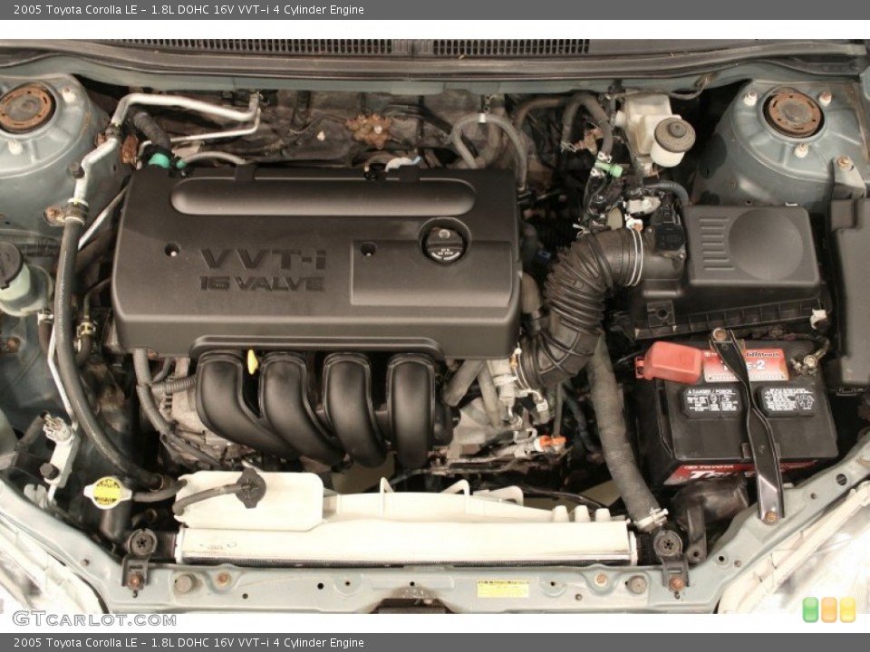 1.8L DOHC 16V VVT-i 4 Cylinder Engine for the 2005 Toyota Corolla #72354018
