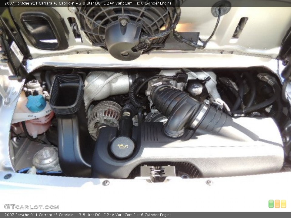 3.8 Liter DOHC 24V VarioCam Flat 6 Cylinder Engine for the 2007 Porsche 911 #72370944