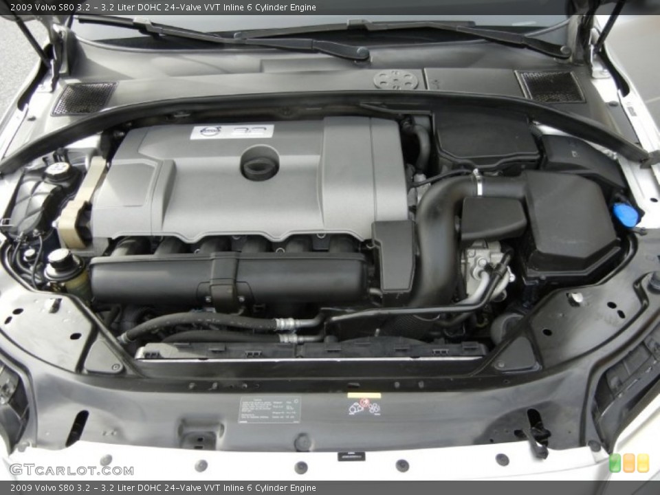 3.2 Liter DOHC 24-Valve VVT Inline 6 Cylinder Engine for the 2009 Volvo S80 #72372184
