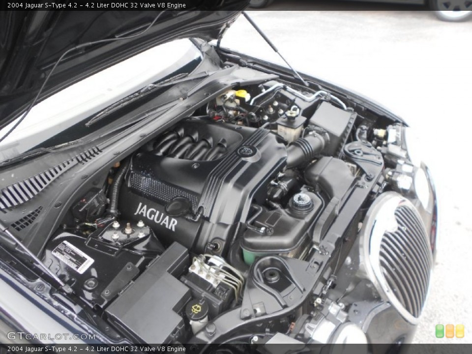 4.2 Liter DOHC 32 Valve V8 Engine for the 2004 Jaguar S-Type #72376701