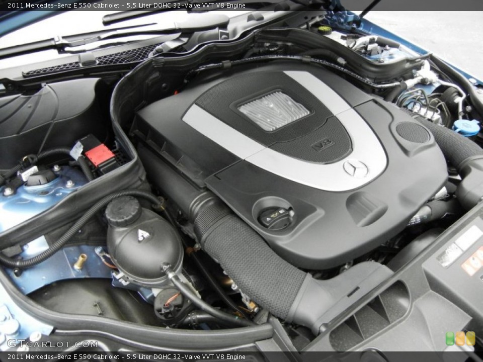 5.5 Liter DOHC 32-Valve VVT V8 Engine for the 2011 Mercedes-Benz E #72377754