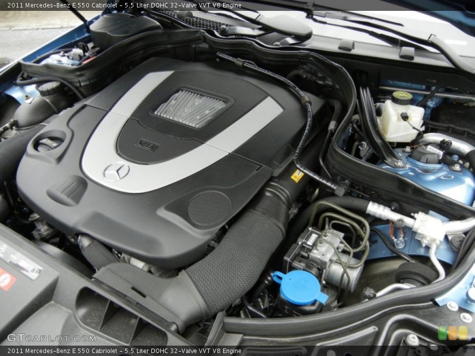 5.5 Liter DOHC 32-Valve VVT V8 Engine for the 2011 Mercedes-Benz E #72377779