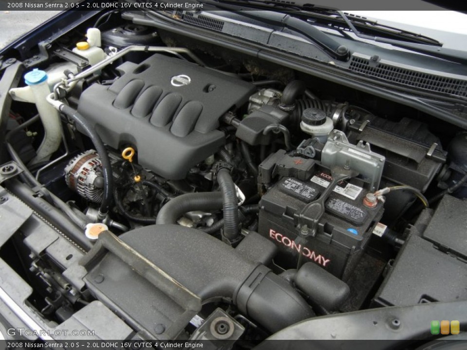 2.0L DOHC 16V CVTCS 4 Cylinder Engine for the 2008 Nissan Sentra #72378387