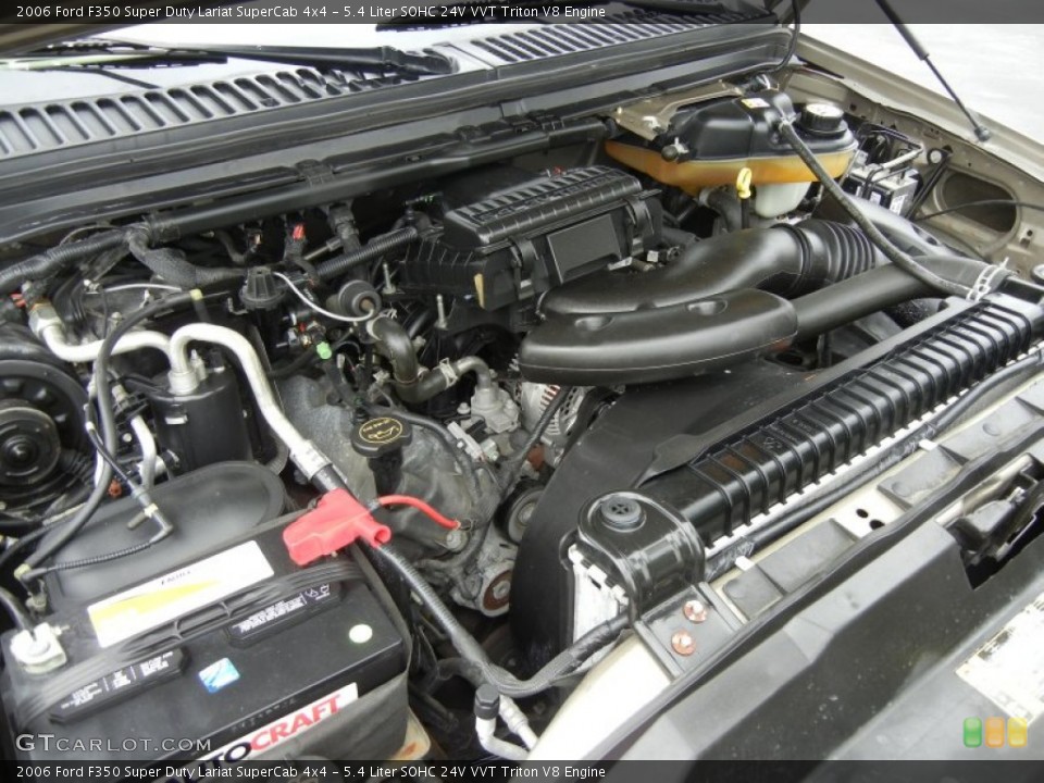 5.4 Liter SOHC 24V VVT Triton V8 2006 Ford F350 Super Duty Engine