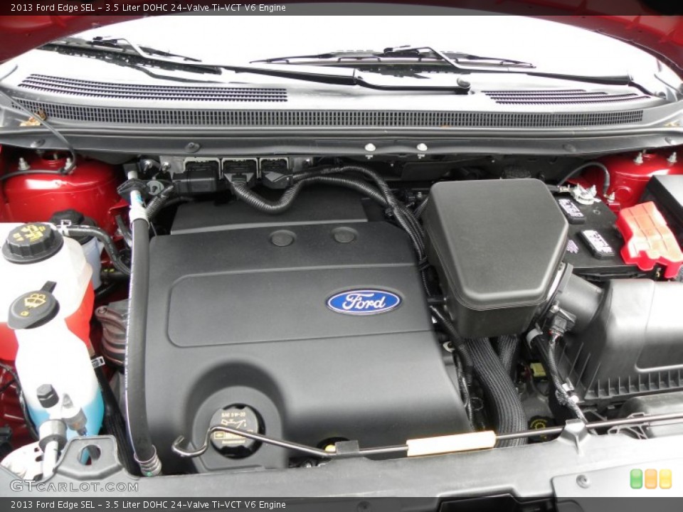 3.5 Liter DOHC 24-Valve Ti-VCT V6 Engine for the 2013 Ford Edge #72381504