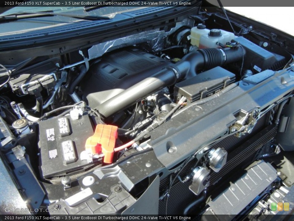3.5 Liter EcoBoost DI Turbocharged DOHC 24-Valve Ti-VCT V6 Engine for the 2013 Ford F150 #72381870