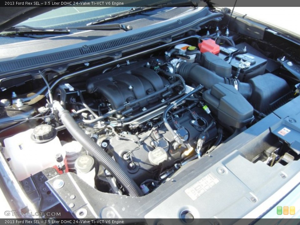 3.5 Liter DOHC 24-Valve Ti-VCT V6 Engine for the 2013 Ford Flex #72383427