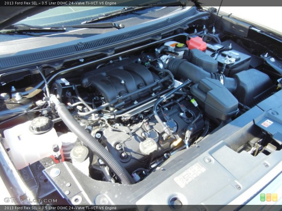 3.5 Liter DOHC 24-Valve Ti-VCT V6 Engine for the 2013 Ford Flex #72383427