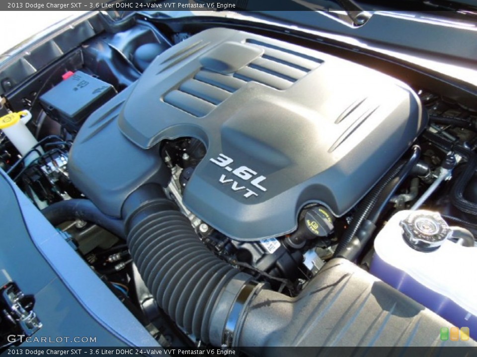 3.6 Liter DOHC 24-Valve VVT Pentastar V6 Engine for the 2013 Dodge Charger #72384041