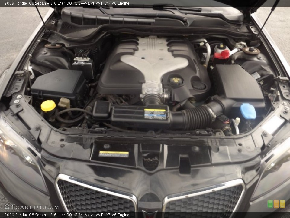 3.6 Liter DOHC 24-Valve VVT LY7 V6 Engine for the 2009 Pontiac G8 #72395259