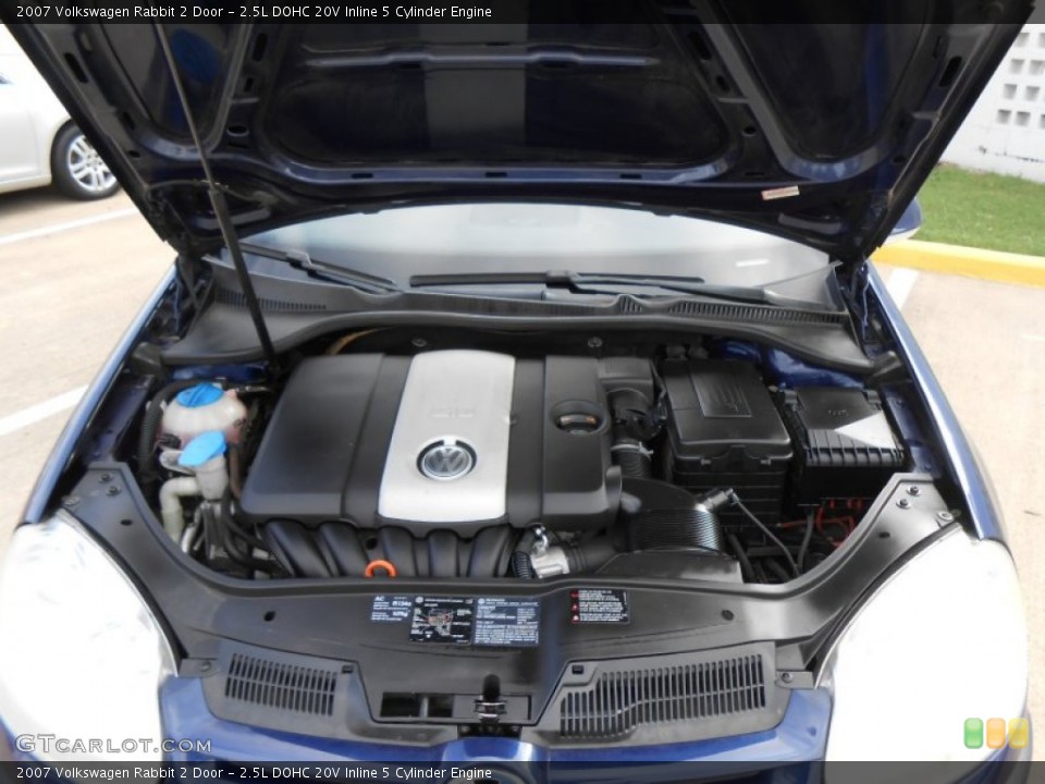 2.5L DOHC 20V Inline 5 Cylinder Engine for the 2007 Volkswagen Rabbit #72398675