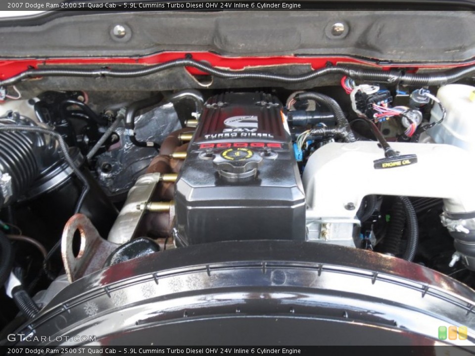 5.9L Cummins Turbo Diesel OHV 24V Inline 6 Cylinder Engine for the 2007 Dodge Ram 2500 #72399761