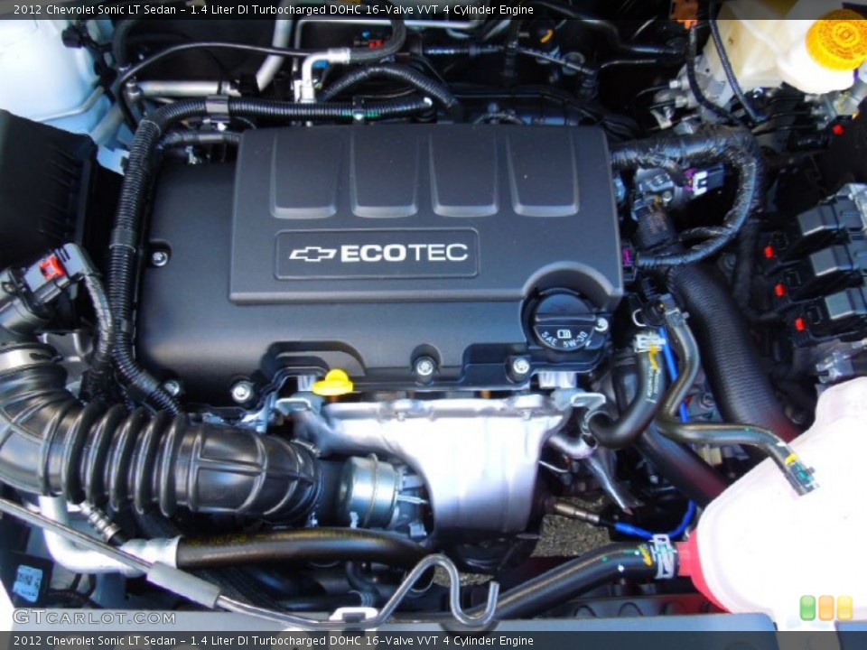 1.4 Liter DI Turbocharged DOHC 16-Valve VVT 4 Cylinder Engine for the 2012 Chevrolet Sonic #72403238