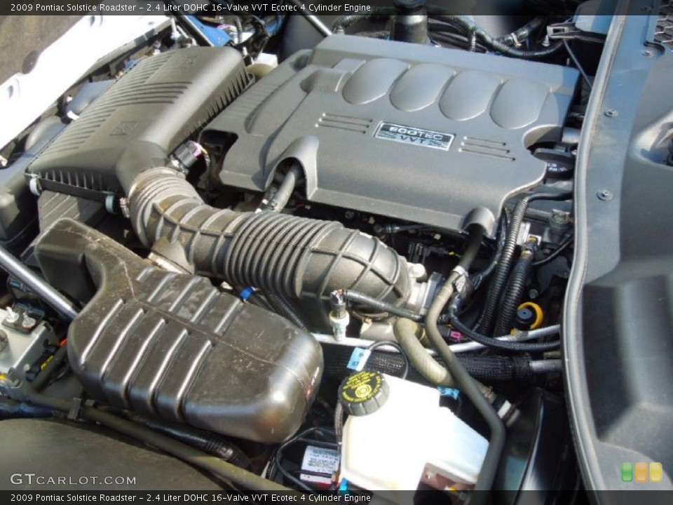 2.4 Liter DOHC 16-Valve VVT Ecotec 4 Cylinder Engine for the 2009 Pontiac Solstice #72404582