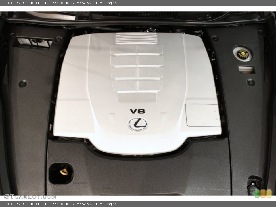 4.6 Liter DOHC 32-Valve VVT-iE V8 Engine for the 2010 Lexus LS #72417479