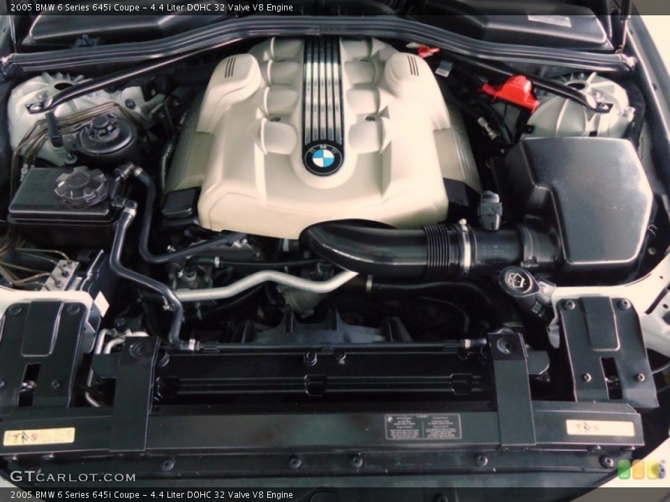4.4 Liter DOHC 32 Valve V8 Engine for the 2005 BMW 6 Series #72433860