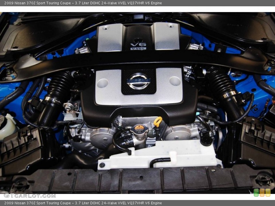 3.7 Liter DOHC 24-Valve VVEL VQ37VHR V6 Engine for the 2009 Nissan 370Z #72436619
