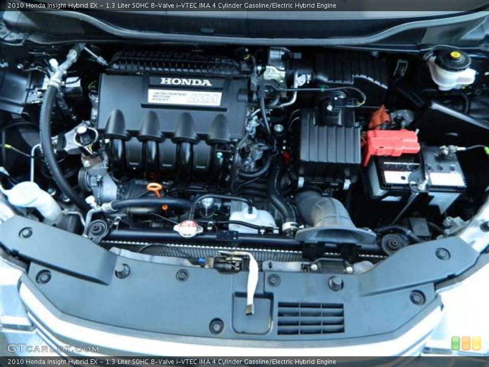 1.3 Liter SOHC 8-Valve i-VTEC IMA 4 Cylinder Gasoline/Electric Hybrid Engine for the 2010 Honda Insight #72438901