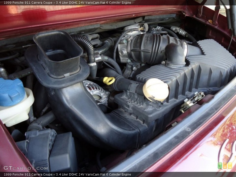 3.4 Liter DOHC 24V VarioCam Flat 6 Cylinder Engine for the 1999 Porsche 911 #72444879