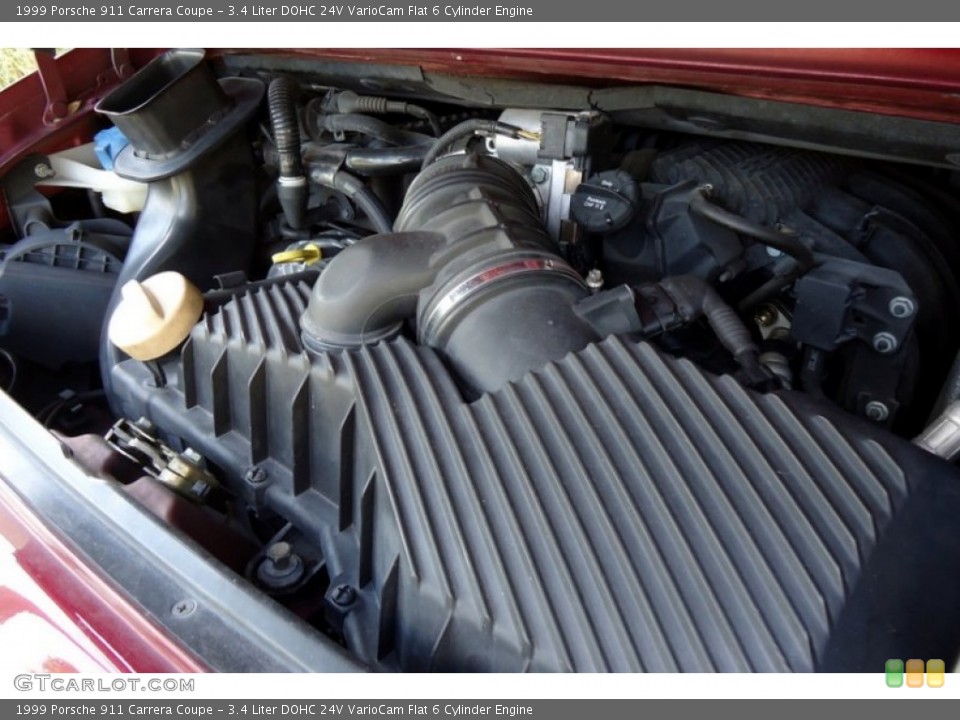 3.4 Liter DOHC 24V VarioCam Flat 6 Cylinder Engine for the 1999 Porsche 911 #72444897