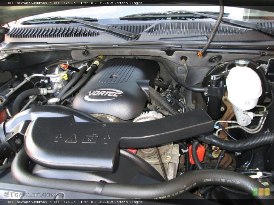 5.3 Liter OHV 16-Valve Vortec V8 Engine for the 2003 Chevrolet Suburban #72447234